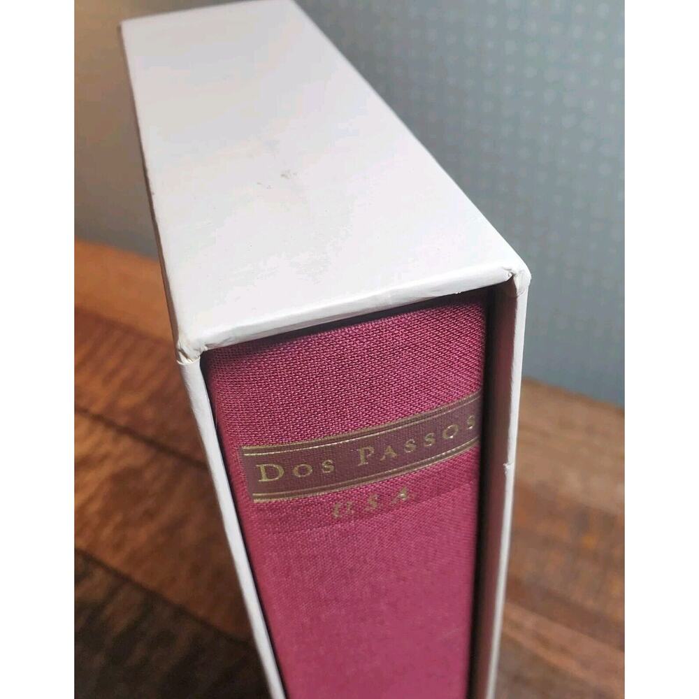 Dos Passos Novels 1920-1925 by John Dos Passos Hardcover Slip Case 1st Printing